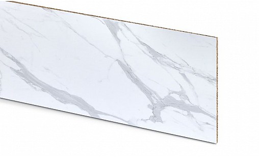 Стінова панель LUXEFORM S946 Статуаріо бекинг пластик білий 3050х800х10 мм