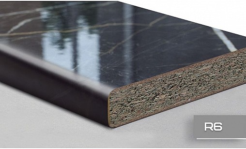 Стільниця LUXEFORM W155 Мармур Річмонд 2U R6 3050х1200х38 мм вологост.