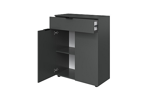 Комод ASTI-2 Графитовый