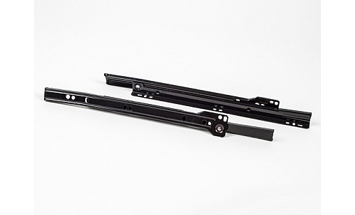 Направляющая ДС дл. 400 мм черн стандарт (02102) 1мм *