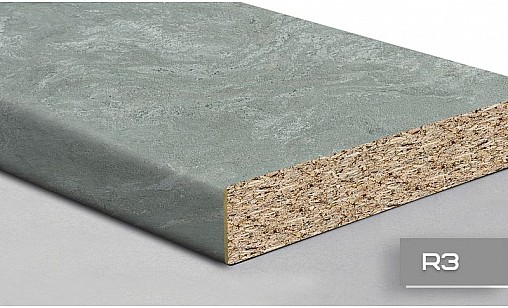 Стільниця LUXEFORM L156 Базальт 2U R3 4200х900х38 мм