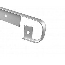 Планка стикувальна U-подібна пряма на стільницю 28мм ДС ОптимаЛайн