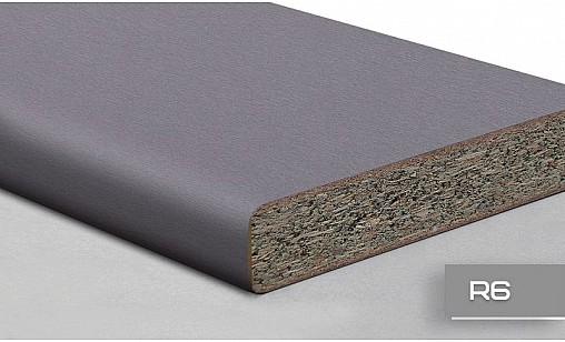 Стільниця LUXEFORM L2107 Сталь 2U R6 3050х700х38 мм вологост.