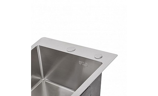 Мойка нержавеющая LIDZ H4050 Brush 3,0/1,0 мм c дозатором