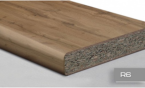 Стільниця LUXEFORM L146 Дуб Торонто 2U R6 4200х600х38 мм вологост.