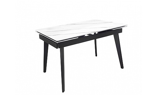 Стіл обідній Genry 1200( 300 300)*800*760 Snow White Matt