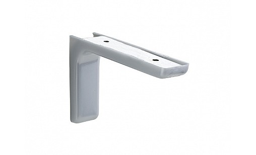 Кутник монтажний з накладкою L-120мм сірий ДС