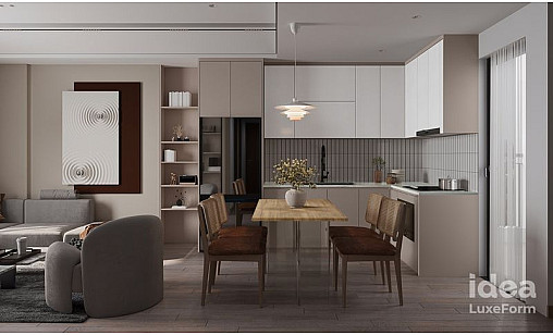 Панель МДФ LUXEFORM GL-08 iS Какао Глянец (пластик в декор) 2800х1300х17,7 мм - idea