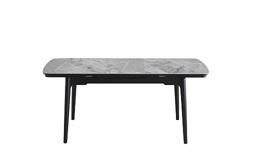 Стіл обідній Askold 1200(1600)*800*760 Italy grey Glossy