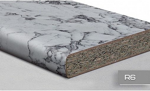 Стільниця LUXEFORM L139 Крестола Б'янка 1U R6 3050х1000х38 мм вологост.