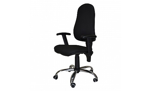 Кресло OFFIX GTR chrome freelock   LS-06 Р