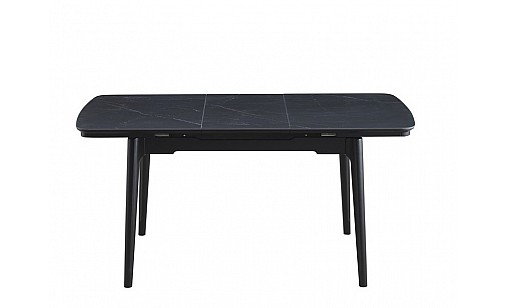 Стол обеденный Askold 1100(1400)*750*760 Shks Black Matt Стол обеденный Askold 1100(1400)*750*760 Shks Black Matt