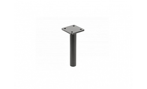 Меблева ніжка RONDA SIMPLE H-150 Чорний матовий NM-RONDA-S-150-20M GTV