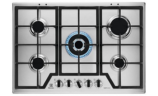 Газова поверхня ELECTROLUX KGS75362XX сталь нержавійка