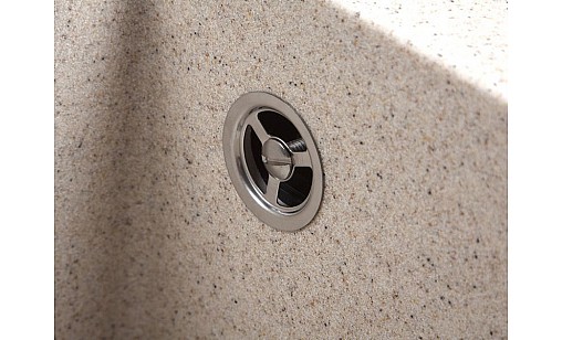 Мойка гранитная VENTOLUX AMORE 500x400x200 Коричневый песок