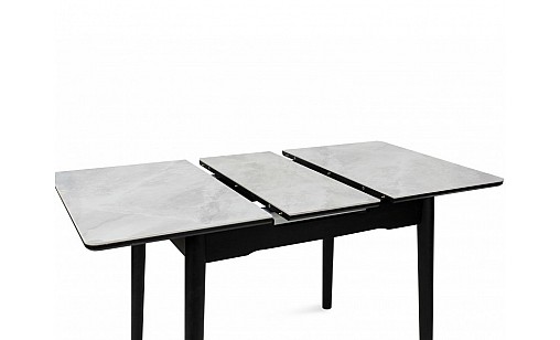 Стіл обідній НЕПТУН 950(1250)*750*760 бетон сіро-бежевий/чорний Стіл обідній НЕПТУН 950(1250)*750*760 бетон сіро-бежевий/чорний