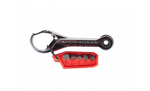 Набір біт з трещіткою Micro 7 в 1 Milwaukee