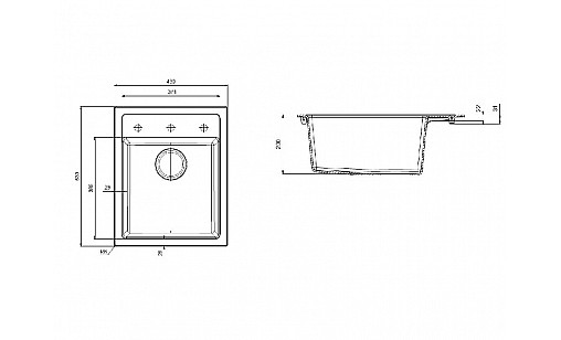 Мийка Franke 114.0497.990 SID 610-40 сахара