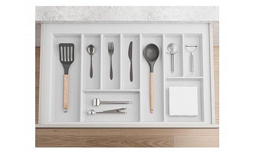 Лоток для кухонних приладів MAX 800 мм 690-750x490 білий TE36.0123.05.013 Rejs Лоток для кухонних приладів MAX 800 мм 690-750x490 білий TE36.0123.05.013 Rejs