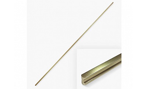 Ручка Bravo Long F 1200 мм брашоване золото FX-177-1200-109