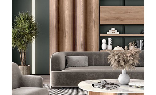 ДСП KronoSpan K689 PW Канелла Страта Натурал 2800х2070х18 мм