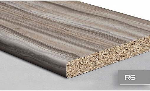 Стільниця LUXEFORM S497 Веста 2U R6 4200х800х28 мм