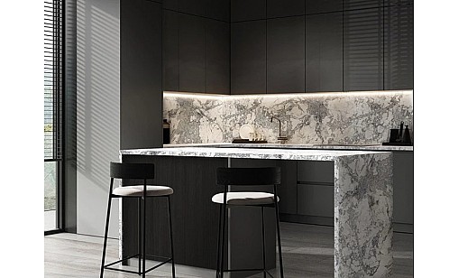 ДСП KronoSpan K526 SN Ясен Серфсайд Залізний 2800х2070х18 мм