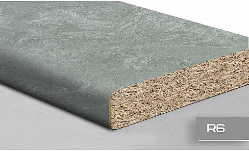 Стільниця LUXEFORM L156 Базальт 2U R6 4200х800х38 мм