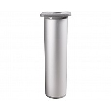 Ножка круглая d=40мм Н=150мм Алюминий ДС