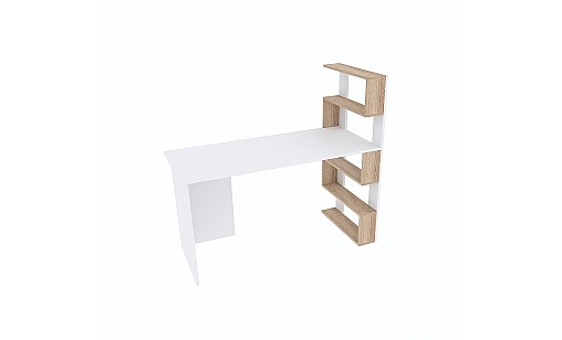Компьютерный стол Robert правый Белый/Дуб Сонома Компьютерный стол Robert правый Белый/Дуб Сонома