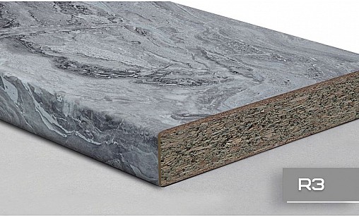 Стільниця LUXEFORM S300 Стелларія 2U R3 4200х1000х38 мм вологост.