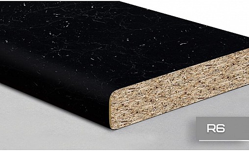 Стільниця LUXEFORM W82 Мармур Нереїда 2U R6 3050х600х38 мм