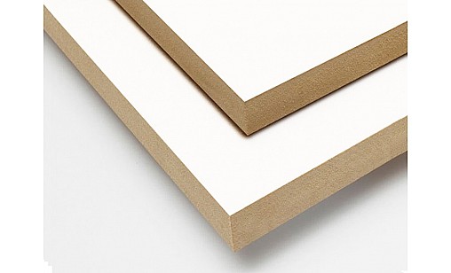 Плита МДФ двостороння Біла 2800х2070х10мм Коростень