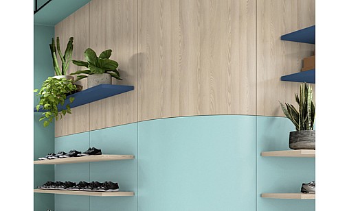 ДСП ясень Навара 18мм 2,80х2,07 Р1 H1250 ST36 Egger