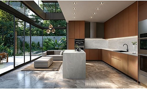 Стільниця LUXEFORM S167 Мармур Сідней 2U R3 3050х800х18 мм