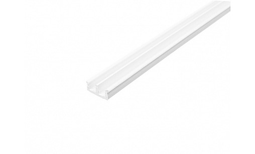 Профиль для стекла низкий Белый