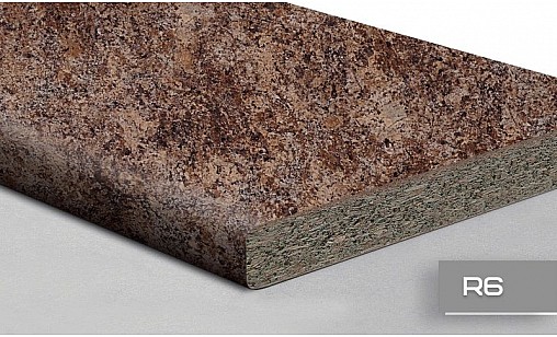 Стільниця LUXEFORM S056 Гранiт Золотий 2U R6 3050х800х28 мм вологост.