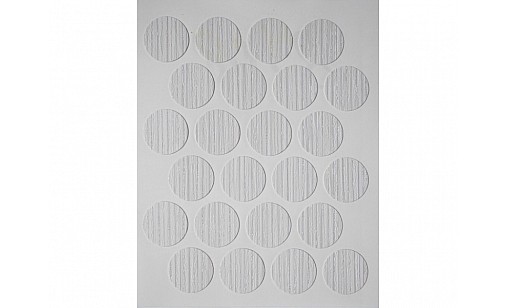 Заглушка самоклеюча до конфірмату деревний крем 8508