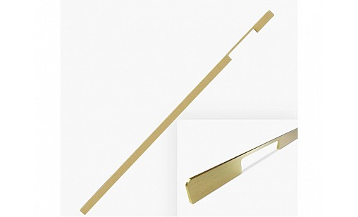 Ручка Bravo Long D1 1200 мм брашоване золото FX-094-1200-109 (1)