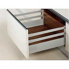 ДТС КОМПЛЕКТ: Тандембокс белый L-400/224 ВЫСОКИЙ с двумя КВАДРАТНЫМИ релингами MM014004DD1(E01) ДТС КОМПЛЕКТ: Тандембокс белый L-400/224 ВЫСОКИЙ с двумя КВАДРАТНЫМИ релингами MM014004DD1(E01)