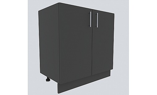 Тумба під мийку VIOLA 800*450*820 Антрацитовий