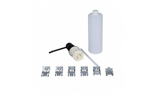 Мойка нержавеющая LIDZ H6050B PVD Black Brush 3,0/1,0 мм с дозатором черный Мойка нержавеющая LIDZ H6050B PVD Black Brush 3,0/1,0 мм с дозатором черный