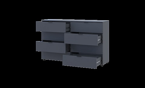 Комод ASTI-8 Графітовий