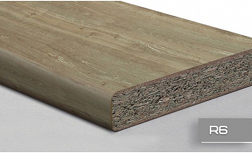 Стільниця LUXEFORM L153 Дуб Лестер 1U R6 4200х900х38 мм вологост.