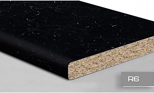 Стільниця LUXEFORM W82 Мармур Нереїда 2U R6 3050х600х28 мм