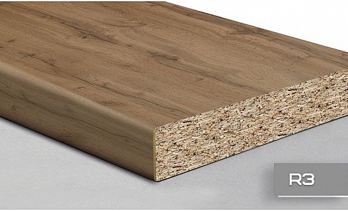 Стільниця LUXEFORM L146 Дуб Торонто 2U R3 3050х1000х38 мм