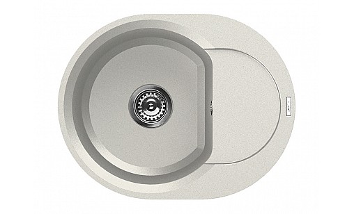 Мойка гранитная ELLECI EASY ROUND TITANO 68