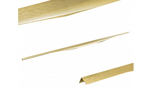 Ручка профільна UA 04/1180 ZM Золото Матове ДС