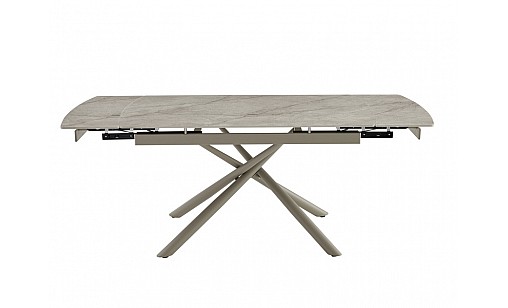 Стіл обідній Philip1400(2000)*900*750 Shks Beige Glossy/sahara leg