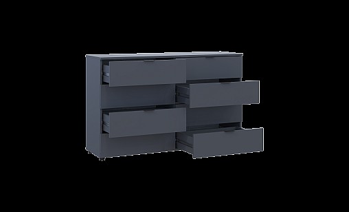 Комод ASTI-8 Графітовий